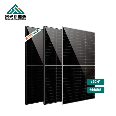 166mm PV Panel Surya 440w 460w 450w Dengan Frame 35mm