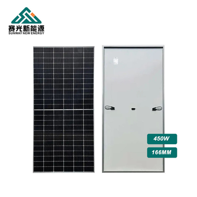 166mm PV Panel Surya 440w 460w 450w Dengan Frame 35mm