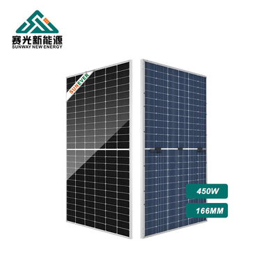 166mm PV Panel Surya 440w 460w 450w Dengan Frame 35mm