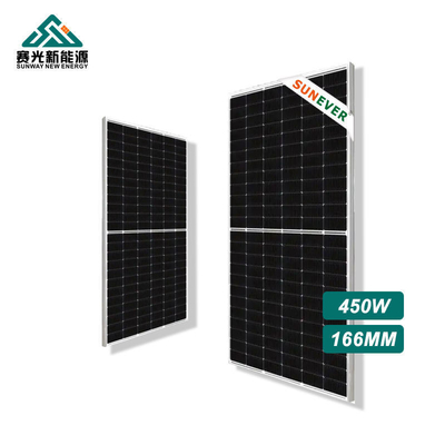 166mm PV Panel Surya 440w 460w 450w Dengan Frame 35mm