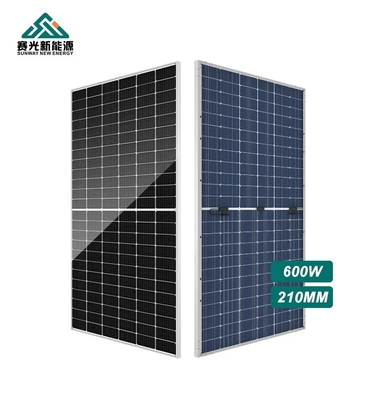620Watt PV Panel Surya Inmetro Sertifikasi Half Cell Perc 210mm Untuk Perumahan