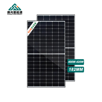 Low Iron Glass PV Solar Panels 440w Solar Cells Solar Power Panel Untuk Custom