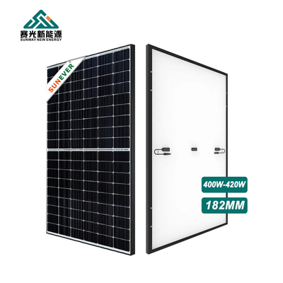 Low Iron Glass PV Solar Panels 440w Solar Cells Solar Power Panel Untuk Custom