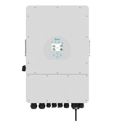 Custom 10kw 60v Inverter surya hibrida 40-60V Baterai Tegangan 2 Kali Daya Puncak