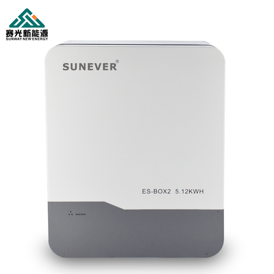 Baterai eksternal kapasitas tinggi 51.2V 100ah Sistem penyimpanan energi surya untuk rumah tangga