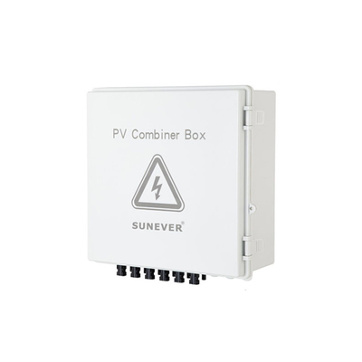 390*390*185 PV Combiner Box 500VDC Dengan Perlindungan SPD Bahan ABS
