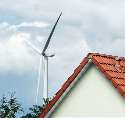 1KW / 2KW / 3KW Home Turbine Generator Wind Power System dengan Wind Solar Hybrid Controller