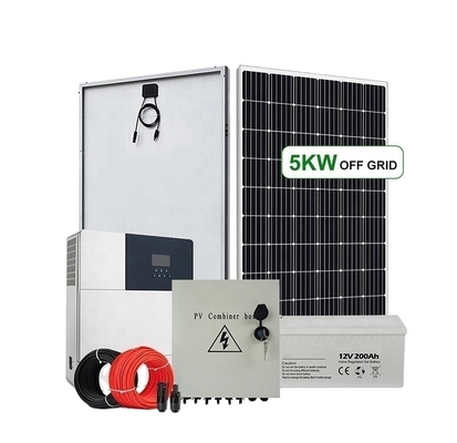 Residential Off Grid Sistem Surya Kuat Untuk Energi Penyimpanan