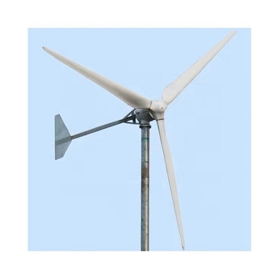 Turbin angin horisontal 3KW/5KW/10KW untuk sistem tenaga surya hibrida off grid