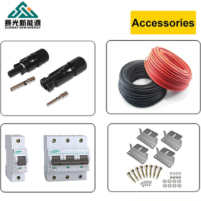5kw 10kw 15kw 20kw Complete Set Solar Panel Power System untuk Rumah dalam Split Mode