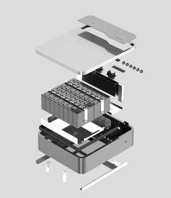 Hybrid BMS Solar Storage Battery Lead Acid Gel Battery Rechargeable Pack