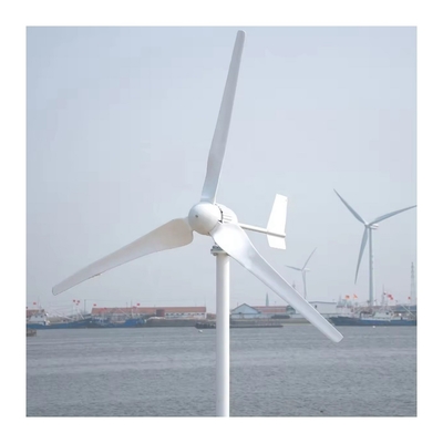 10Kw Off Grid Wind Solar Hybrid Power System dengan Pure Sinus Wave Low Frequency Inverter