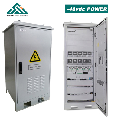 Outdoor Weatherproof Ups Baterai Cadangan Untuk 6kw 8kw 10kw Telekomunikasi Peralatan