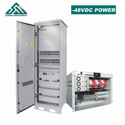 Outdoor Weatherproof Ups Baterai Cadangan Untuk 6kw 8kw 10kw Telekomunikasi Peralatan