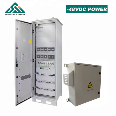 Sistem Energi Surya Hybrid 48VDC Untuk Stasiun Basis Komunikasi Telekomunikasi 8kw