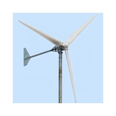 Lifepo4 Battery Wind Solar Hybrid System 3Kw Pure Sinus Wave Frekuensi rendah