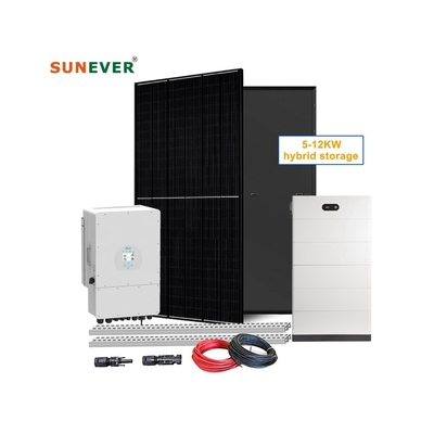 48Vdc Hybrid On Grid Baterai Surya penyimpanan 3kw Sistem Surya On Grid