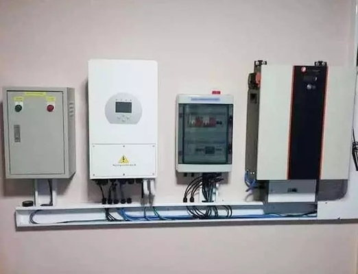 48Vdc Hybrid On Grid Baterai Surya penyimpanan 3kw Sistem Surya On Grid