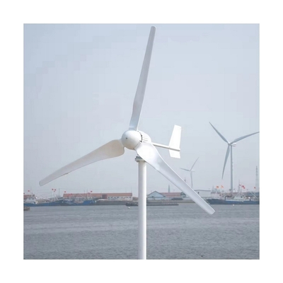 Glass Fiber Blade Wind Power Generator 3 Phase 10kw Pada Jaringan 230VAC