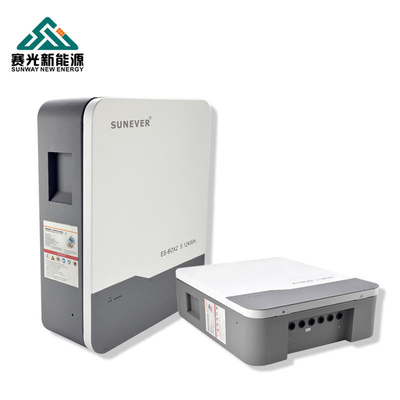 Baterai LiFePO4 Fosfat 5kWh 10kWh yang dipasang di dinding untuk sistem penyimpanan energi surya