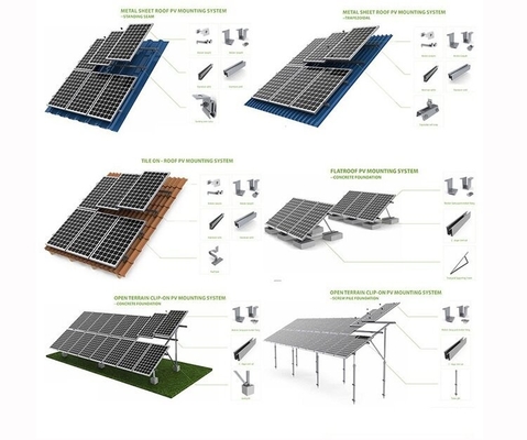 Sistem Energi Surya Lengkap dengan Deye Hybrid Inverter 3kw 5kw 8kw dan MPPT Controller