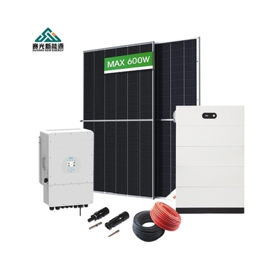 5Kw-12Kw Sistem Tenaga Surya Hibrida Set Lengkap untuk Rumah dan Pra-penjualan Desain Proyek