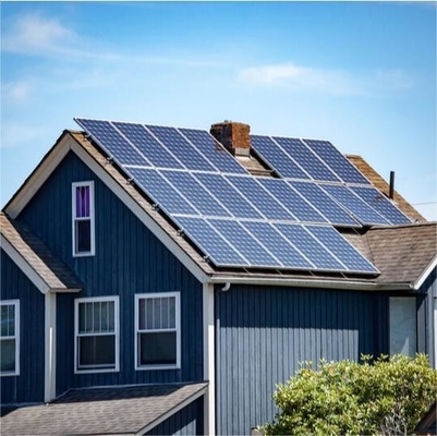 6000 Siklus Off Grid Sistem Surya 5KW 10KW All In One Untuk Rumah