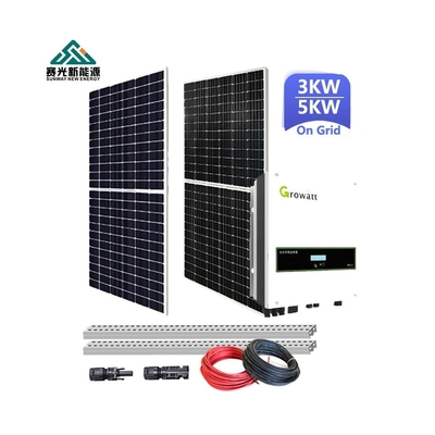 30kw PV Solar Electric System Rumah Solar Generator Sistem Pengisian tanah