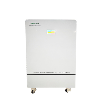10.24kWh-30kwh Baterai penyimpanan surya Lithium-ion Output Power Range untuk koneksi jaringan