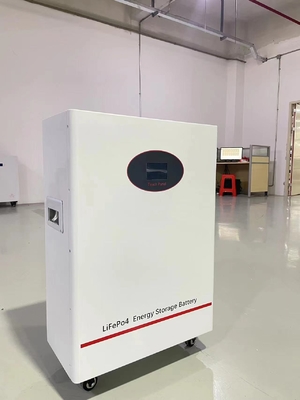 10.24kWh-30kwh Baterai penyimpanan surya Lithium-ion Output Power Range untuk koneksi jaringan