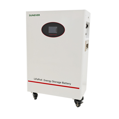 51.2v Baterai penyimpanan surya Mode instalasi yang dapat ditumpuk Panel surya