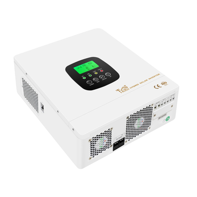 All In One Solar Inverter Dan LCD Interface 48VDC/51.2VDC Tegangan Baterai
