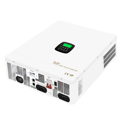 Tegangan output maksimum AC 120/240 V Inverter surya hibrida-on dan off grid 230V dengan Inverter Solar Hybrid