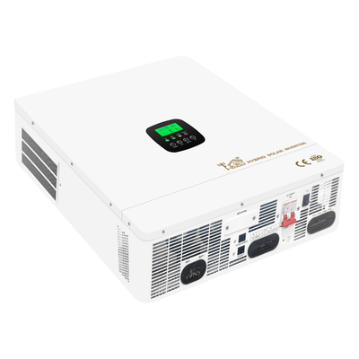 Inverter surya yang kuat dengan antarmuka pengguna LCD pendingin udara cerdas dan Inverter Gelombang Puresin