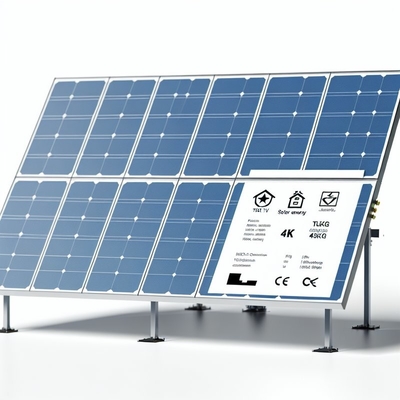 Sistem Energi Surya STD atap miring dengan Sertifikasi TUV dan Berat Panel 18kg