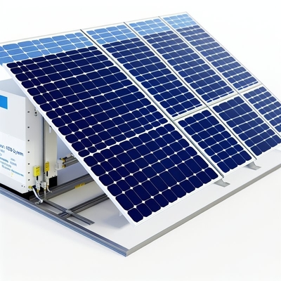 18kg berat panel Sistem energi surya dengan sistem pemasangan STD atap miring dan dukungan teknis lengkap
