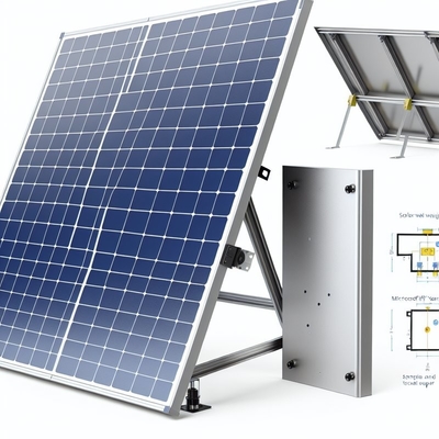 18kg berat panel Sistem energi surya dengan sistem pemasangan STD atap miring dan dukungan teknis lengkap