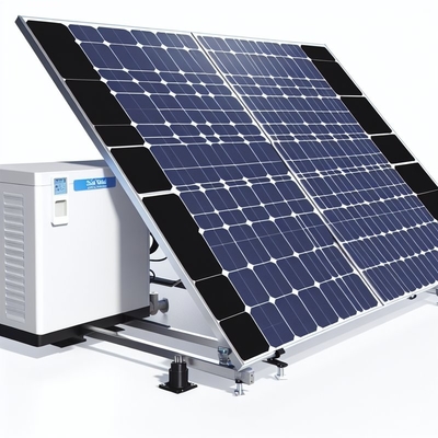 18kg berat panel Sistem energi surya dengan sistem pemasangan STD atap miring dan dukungan teknis lengkap