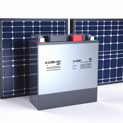 10.24 kWh-30 kWh Baterai penyimpanan energi surya untuk sumber daya panel surya dan kisaran daya output 10-20 KWh