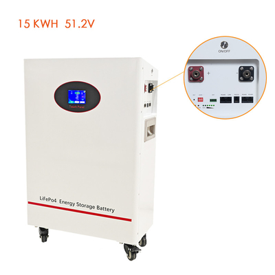Baterai besi lithium tipe 15KWH dengan garansi 5 tahun