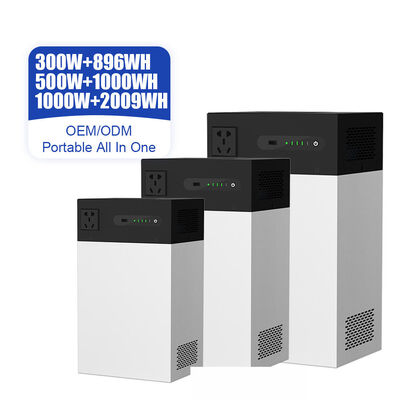 Sistem Energi Surya Pengisian Ganda 1004.8Wh 500W ESS Portabel