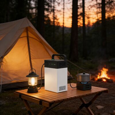 Sistem Energi Surya All-in-One 1004.8Wh 500W – ESS Lithium Iron dengan Mode Pengisian Ganda & Keserbagunaan Indoor-Outdoor