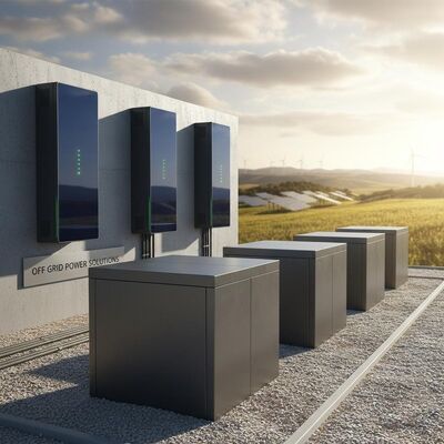 Unit Penyimpanan Energi Terbarukan Off-Grid yang Dipasang di Tanah dan Digantung di Dinding Menyediakan Solusi Manajemen Daya Cadangan dan Berkelanjutan