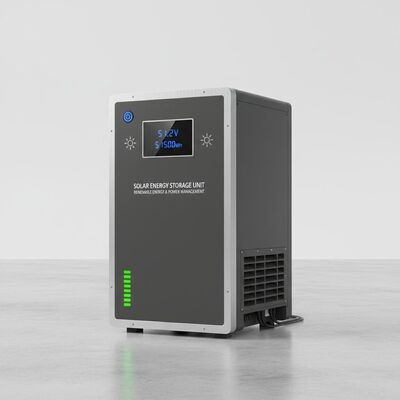 51.2v Unit penyimpanan energi surya yang menawarkan kapasitas energi nominal 5100 Wh Ideal untuk proyek energi terbarukan dan manajemen energi