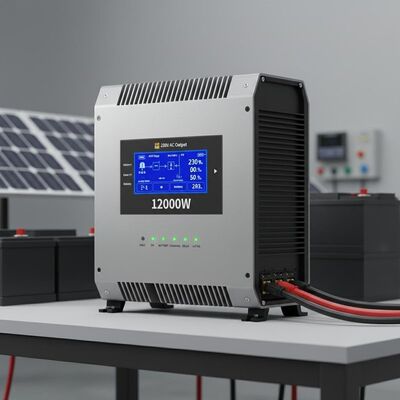 120000W SWI US Inverter surya hibrida on dan off grid Inverter kapasitas tinggi 230V untuk solusi energi surya yang komprehensif