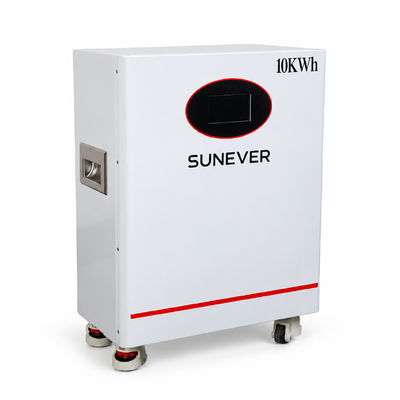UNEVER 10kWh 51.2V 200Ah Baterai Lithium LiFePO4 Surya untuk Penyimpanan Energi Rumah dan Daya Cadangan Off-Grid
