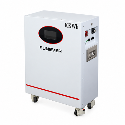 UNEVER 10kWh 51.2V 200Ah Baterai Lithium LiFePO4 Surya untuk Penyimpanan Energi Rumah dan Daya Cadangan Off-Grid