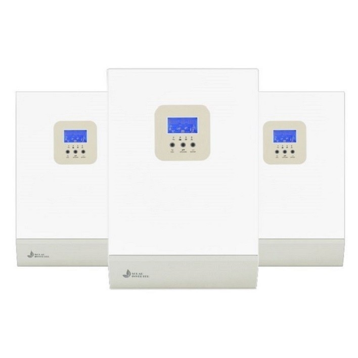 Off Grid Hybrid Solar Inverter 5KW 8kw 10kw Dengan Rentang MPPT 150-450 VDC