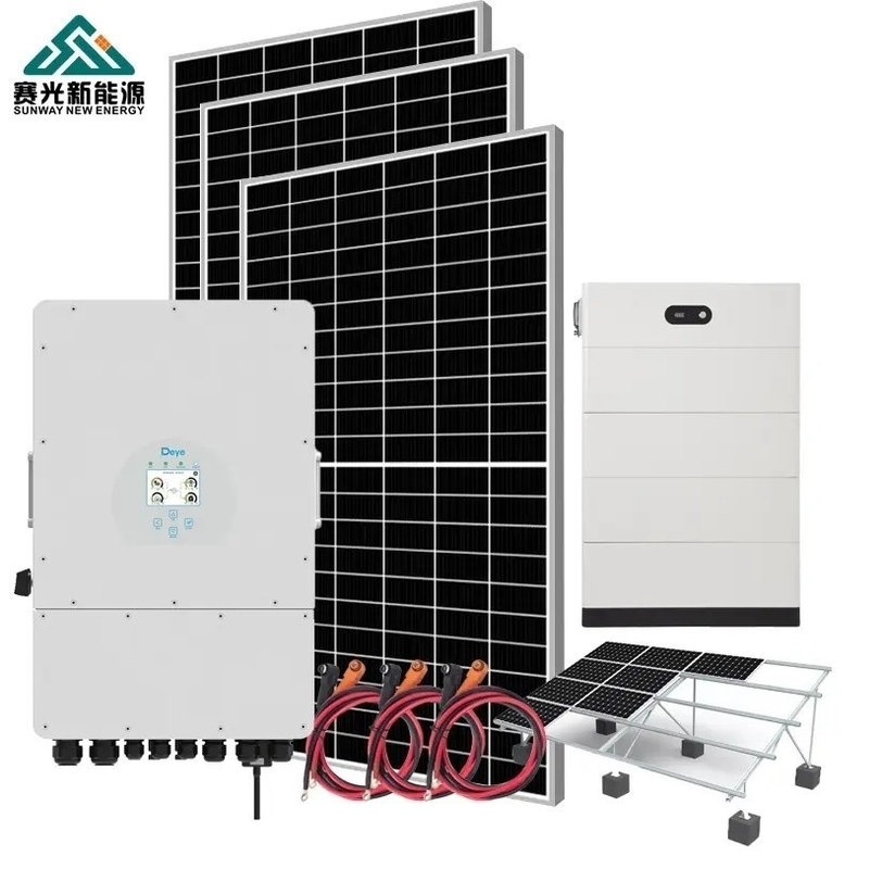 48Vdc / 51.2Vdc Output Voltage 100kw Sistem energi surya untuk instalasi perumahan