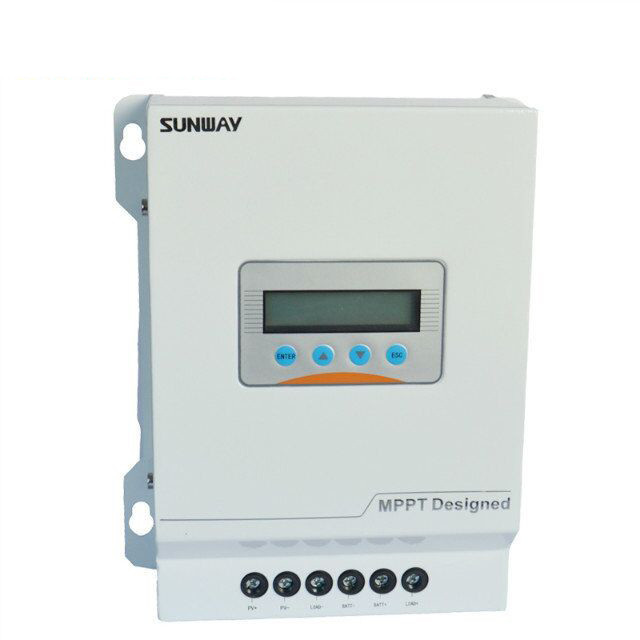 Daya tahan 60A 12V MPPT Solar Charge Controller untuk 4000Wp Max PV Power dan 24 jam Waktu Kerja